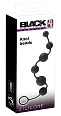 Black Velvets Anal beads - Zwart