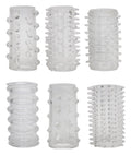 You2Toys Penis mouw transparant met stimulerende structuren - Transparant