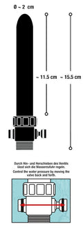 You2Toys Anaal douche met 5 spuitgaten - Zilver