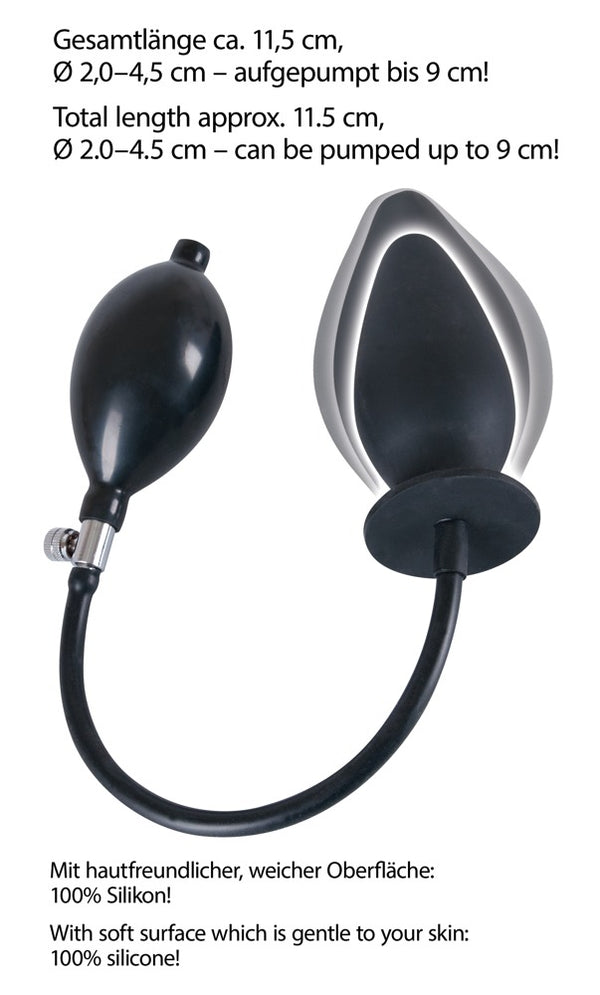 You2Toys Butt plug - Zwart - You2Toys - SKU: 5209000000