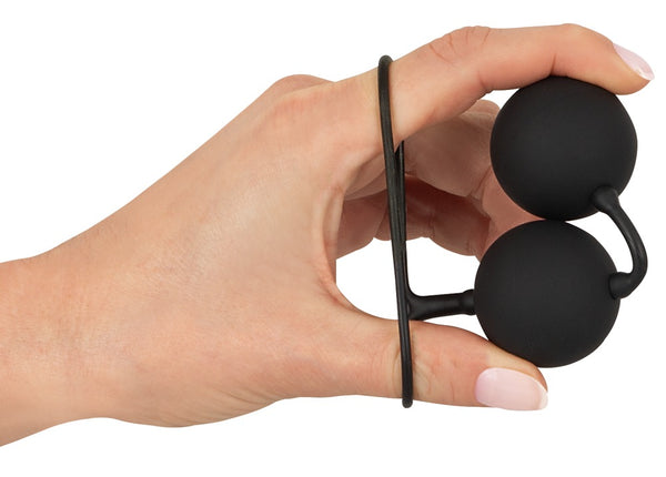Black Velvets Love balls met roterende gewichten - Zwart - Black Velvets - SKU: 5217520000