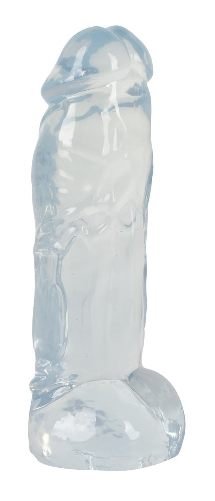 Crystal Duidelijke Dong extra dikke dildo - Transparant - Crystal - SKU: 5218170000