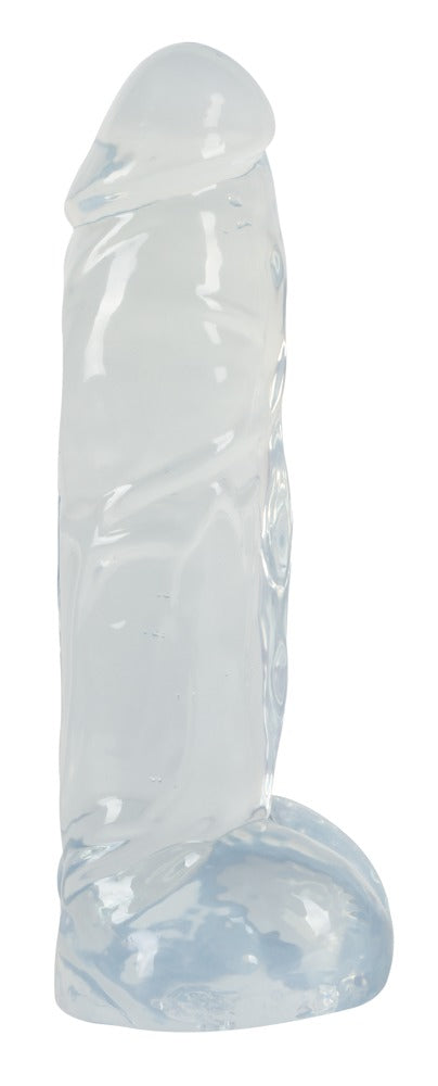 Crystal Duidelijke Dong extra dikke dildo - Transparant - Crystal - SKU: 5218170000