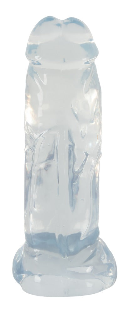 Crystal Duidelijke Dong extra dikke dildo - Transparant - Crystal - SKU: 5218170000