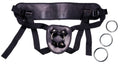 You2Toys Strap-on harnas universeel met 3 ringen - Zwart