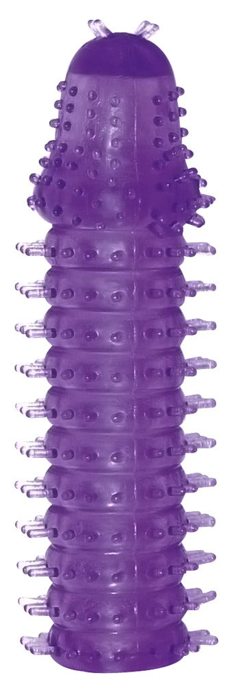 You2Toys penis sleeve met genopte kop - Paars - You2Toys - SKU: 5222280000