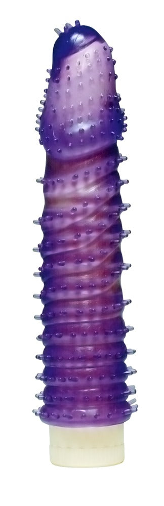 You2Toys penis sleeve met genopte kop - Paars - You2Toys - SKU: 5222280000