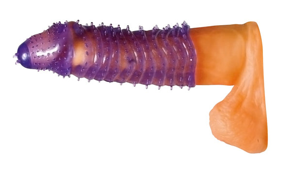 You2Toys penis sleeve met genopte kop - Paars - You2Toys - SKU: 5222280000