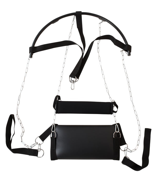 You2Toys Seks schommel met rugleuning - Zwart - You2Toys - SKU: 5222950000