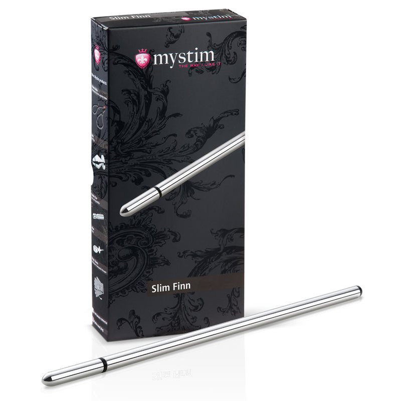 Mystim Dilator urethra met electro-stimulatie - Zilver