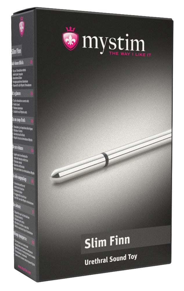 Mystim Dilator urethra met electro-stimulatie - Zilver