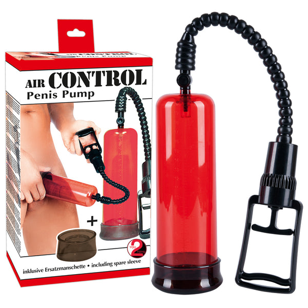 You2Toys Air Control penis pomp - Rood - You2Toys - SKU: 5227240000