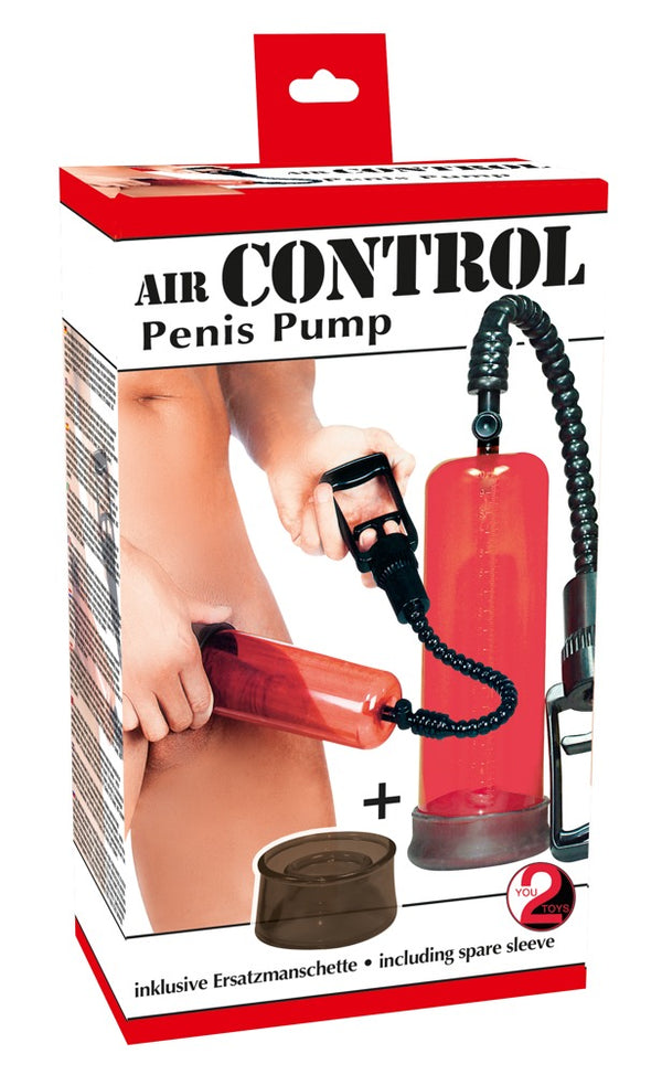You2Toys Air Control penis pomp - Rood - You2Toys - SKU: 5227240000