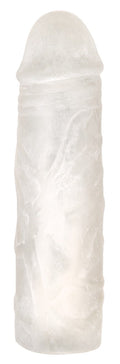 You2Toys Penis sleeve met aderen - Transparant