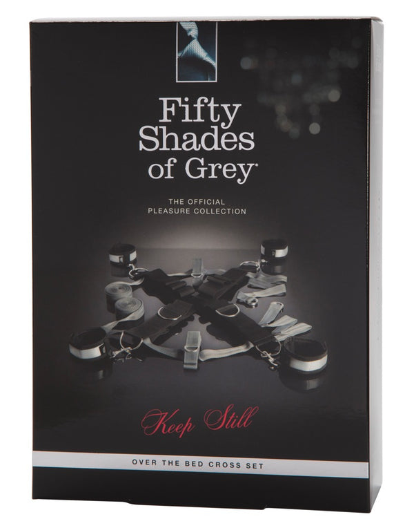 Fifty Shades of Grey kruisvormige bedrestraints - Zwart - Fifty Shades of Grey - SKU: 5231860000