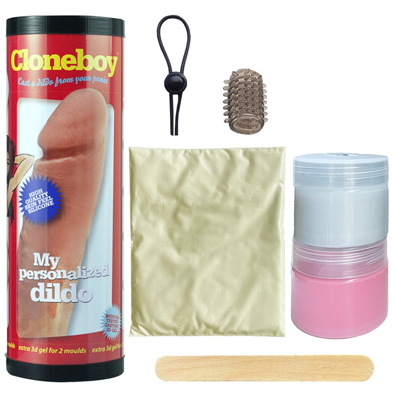 Cloneboy Dildo DIY silicone replica - Huidskleur