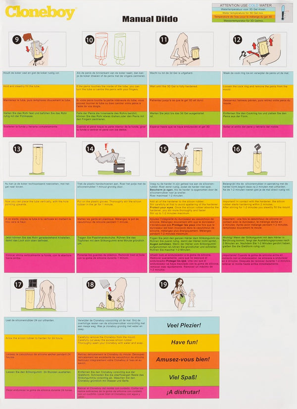 Cloneboy Dildo DIY silicone replica - Huidskleur - Cloneboy - SKU: 5232830000