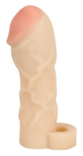 You2Toys Penis sleeve met aderen en balring - Huidskleur