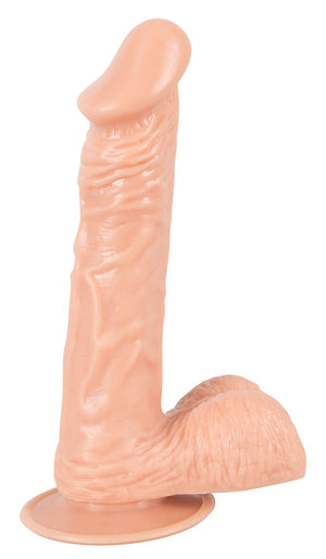 European Lover Dildo flexibel met zuignap - Huidskleur