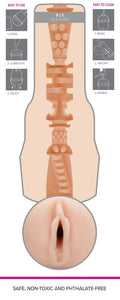 Fleshlight Masturbator met golvende tunnel - Licht