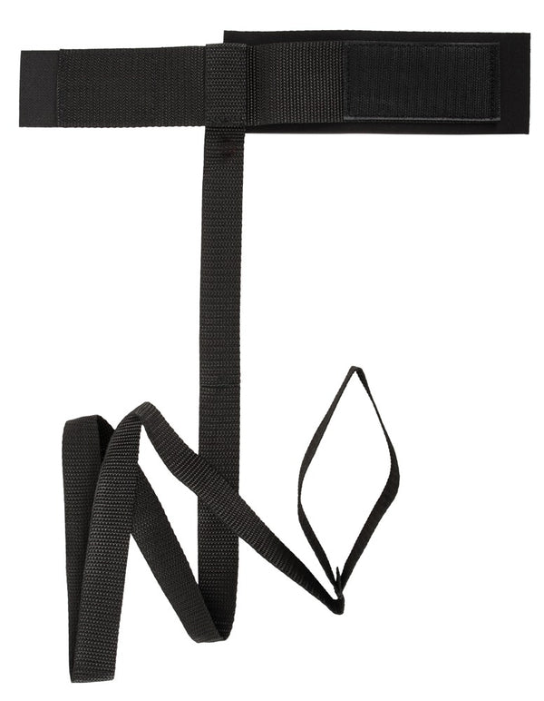 You2Toys jarretelset met restraints - Zwart - You2Toys - SKU: 5252780000