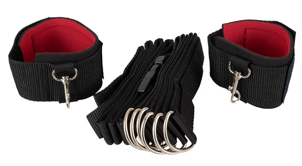 You2Toys bedboeien met verstelbare riem - Zwart - You2Toys - SKU: 5254990000