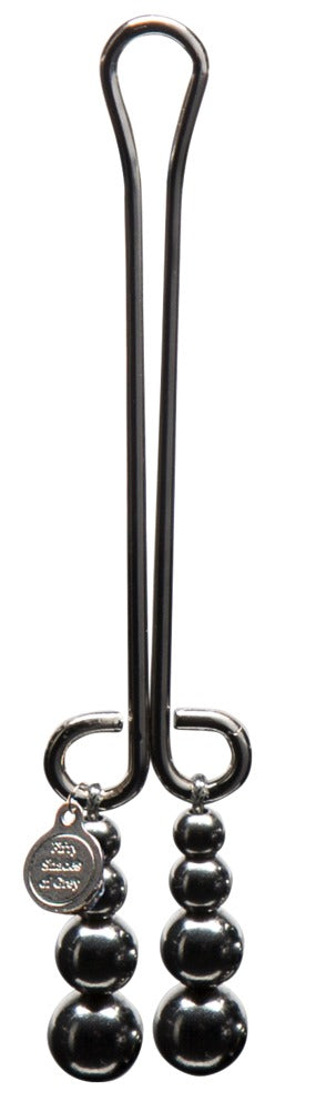 Fifty Shades of Grey clitorisklem met kraaltjes - Zilver - Fifty Shades of Grey - SKU: 5256420000