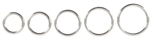 Bad Kitty Cock ring set - Zilver