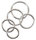 Bad Kitty Cockring set - Zilver