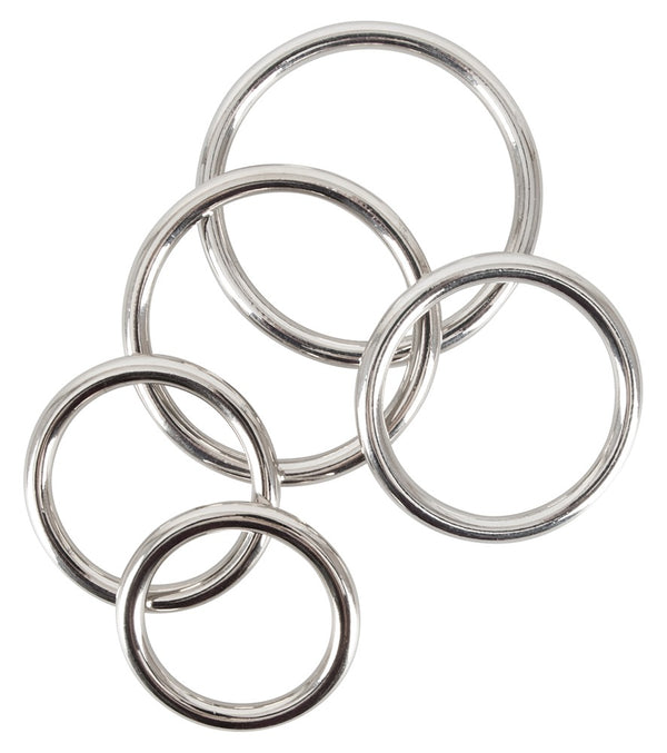 Bad Kitty Cockring set - Zilver - Bad Kitty - SKU: 5261770000