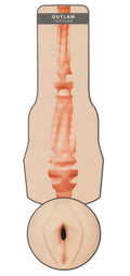 Fleshlight Vogelvrije vagina-replica met gestippelde tunnel - Huidskleur