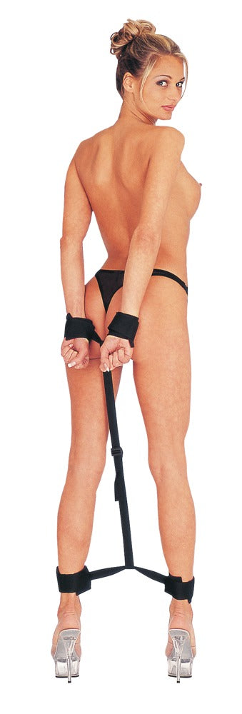 You2Toys handboeien met verstelbare band - Zwart - You2Toys - SKU: 5265410000