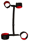 You2Toys handboeien met verstelbare band - Zwart