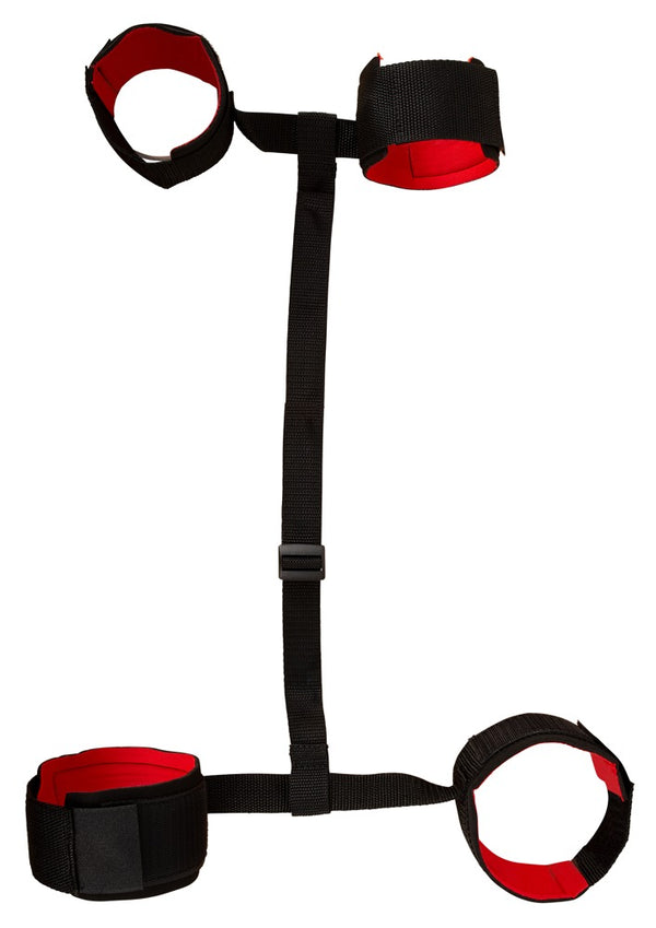 You2Toys handboeien met verstelbare band - Zwart - You2Toys - SKU: 5265410000