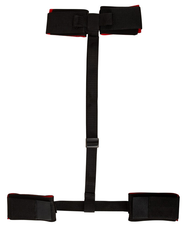You2Toys handboeien met verstelbare band - Zwart - You2Toys - SKU: 5265410000