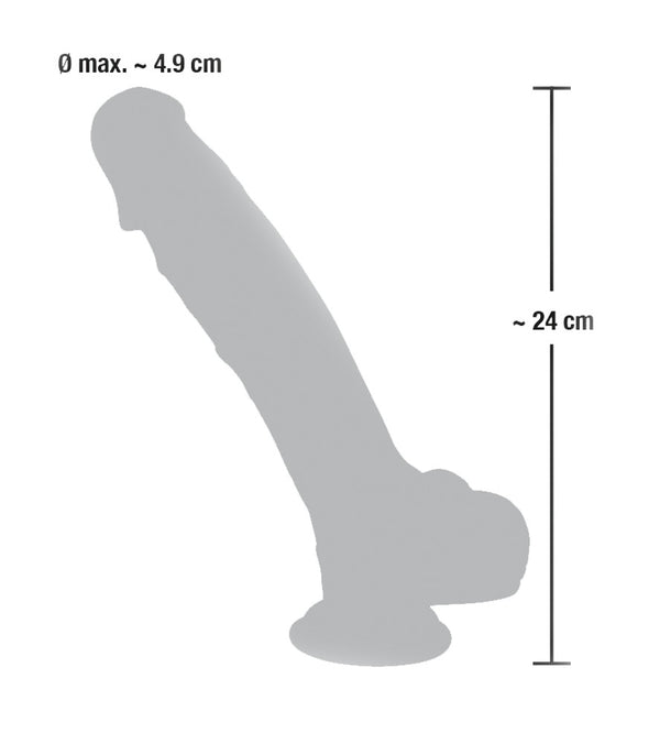 Medical Silicone realistische dildo - Huidskleur Licht - Medical Silicone - SKU: 5266900000