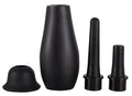 You2Toys Douche met pompbal en 2 spuitkoppen - Zwart