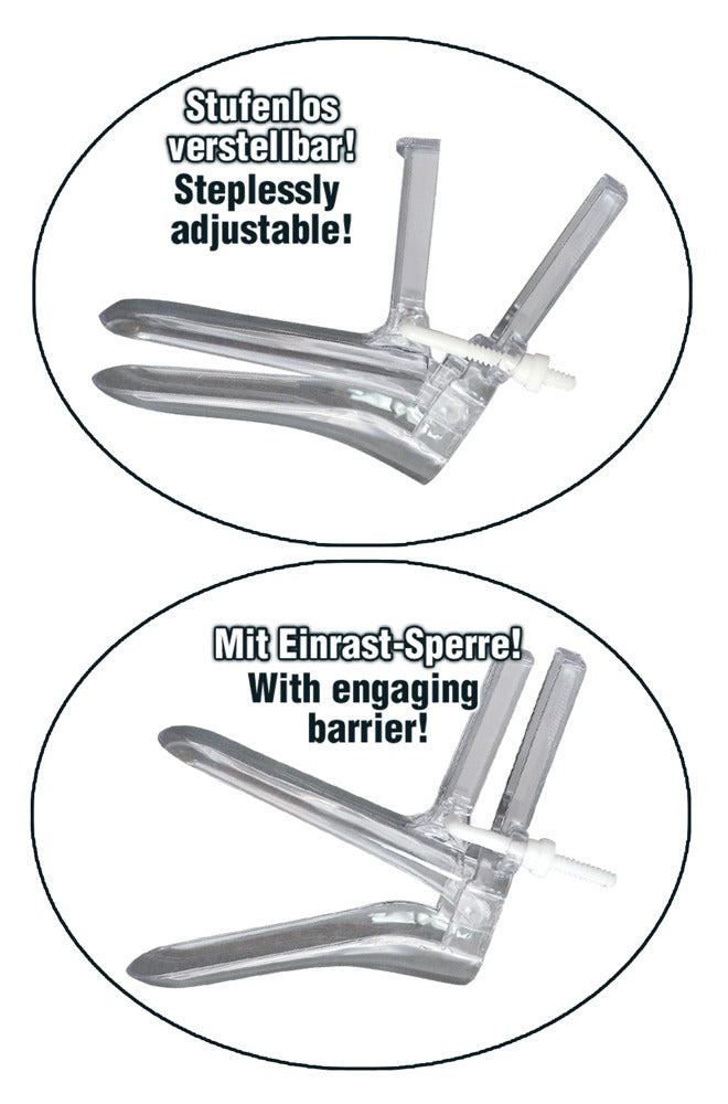 You2Toys Vaginale speculum verstelbaar - Transparant