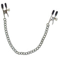 fetish Collection Tietenketting met verstelbare klemmen - Zilver