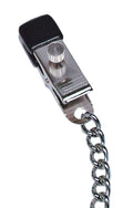 fetish Collection Tietenketting met verstelbare klemmen - Zilver