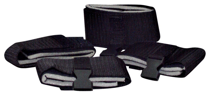 Bad Kitty Bedbeugels set met nylon jarretels - Zwart