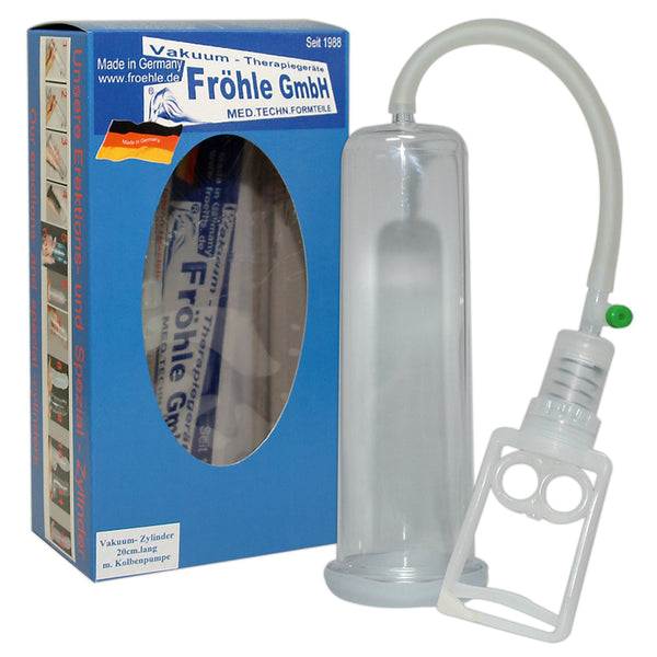 Fröhle Penis pomp professioneel met vacuümzuiger - Transparant - Fröhle - SKU: 5285950000