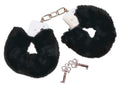 Bad Kitty Handboeien met pluche bekleding - Zwart