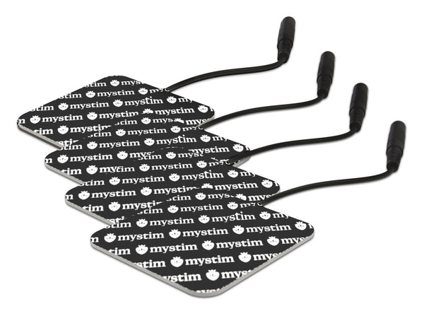Mystim herbruikbare zelfklevende elektroden - Grijs - Mystim - SKU: 5288460000
