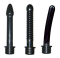 Bad Kitty Intieme douche met 3 opzetstukken - Zwart