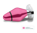 Mystim Butt plug met e-stim en taps toelopend - Zwart