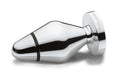Mystim Butt plug met e-stim en taps toelopend - Zwart
