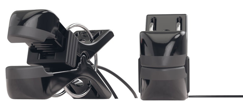 Mystim E-stim klemmen bipolair - Zwart