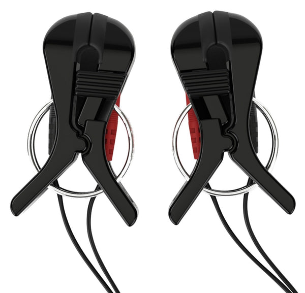 Mystim New Bites e-stim klemmen - Zwart - Mystim - SKU: 5290100000