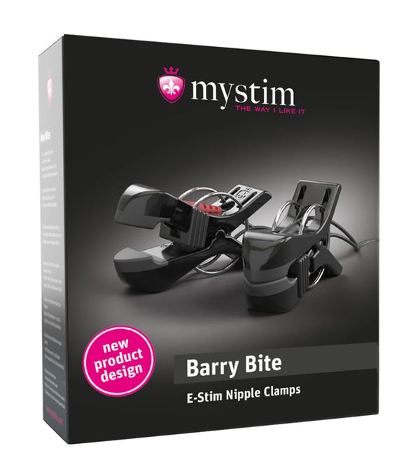 Mystim New Bites e-stim klemmen - Zwart - Mystim - SKU: 5290100000